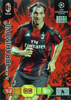 2010-11 Panini Adrenalyn XL UEFA Champions League #NNO Zlatan Ibrahimovic Front