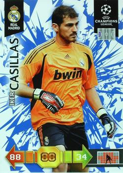 2010-11 Panini Adrenalyn XL UEFA Champions League #NNO Iker Casillas Front