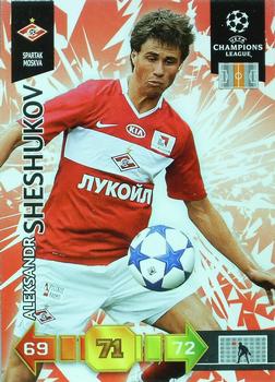 2010-11 Panini Adrenalyn XL UEFA Champions League #NNO Aleksandr Sheshukov Front