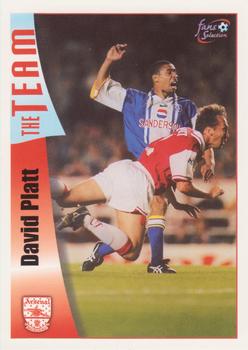 1997-98 Futera Arsenal Fans' Selection #15 David Platt Front
