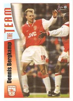 1997-98 Futera Arsenal Fans' Selection #12 Dennis Bergkamp Front