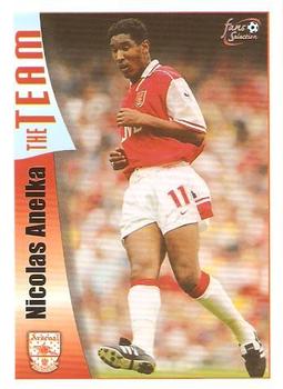 1997-98 Futera Arsenal Fans' Selection #17 Nicolas Anelka Front