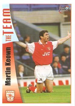 1997-98 Futera Arsenal Fans' Selection #18 Martin Keown Front