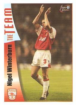 1997-98 Futera Arsenal Fans' Selection #20 Nigel Winterburn Front
