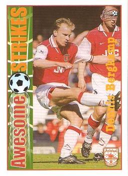 1997-98 Futera Arsenal Fans' Selection #55 Dennis Bergkamp Front