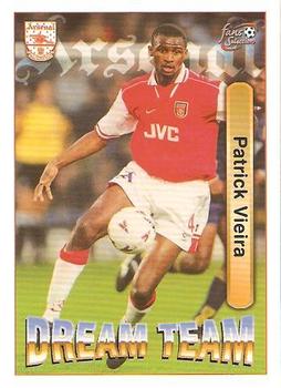 1997-98 Futera Arsenal Fans' Selection #65 Patrick Vieira Front