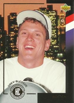 1994 Upper Deck World Cup Contenders English/Spanish - Honorary Captains #C2 Drew Bledsoe Front