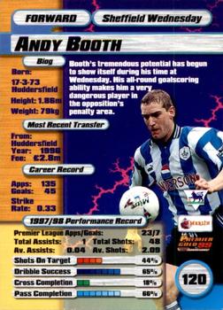 1998-99 Merlin Premier Gold 99 #120 Andy Booth Back