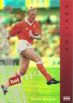 1994 Upper Deck World Cup Contenders English/Spanish - Hot Shots #HS1 Ronald Koeman Front