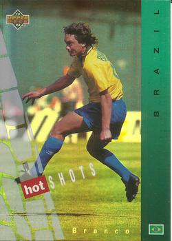 1994 Upper Deck World Cup Contenders English/Spanish - Hot Shots #HS5 Branco Front