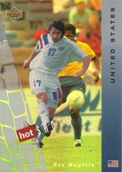 1994 Upper Deck World Cup Contenders English/Spanish - Hot Shots #HS9 Roy Wegerle Front
