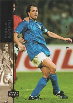 1994 Upper Deck World Cup Contenders English/Spanish - World Cup Superstars #10 Franco Baresi Front