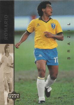 1994 Upper Deck World Cup Contenders English/Spanish - World Cup Superstars #3 Romario Front