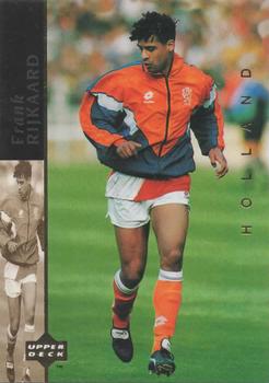 1994 Upper Deck World Cup Contenders English/Spanish - World Cup Superstars #5 Frank Rijkaard Front