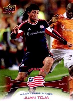 2012 Upper Deck MLS - Update #U4 Juan Toja Front