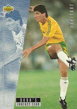 1994 Upper Deck World Cup Contenders English/Spanish - Bora's Fantasy Team #B2 Jorginho Front