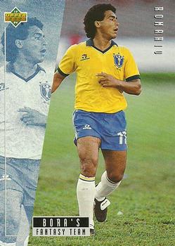 1994 Upper Deck World Cup Contenders English/Spanish - Bora's Fantasy Team #B11 Romario Front
