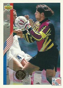 1994 Upper Deck World Cup Heroes and All-Stars #1 Tony Meola Front