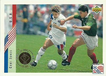 1994 Upper Deck World Cup Heroes and All-Stars #4 Cobi Jones Front