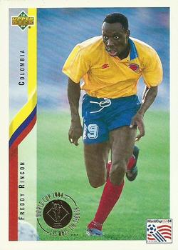 1994 Upper Deck World Cup Heroes and All-Stars #9 Freddy Rincon Front