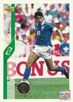 1994 Upper Deck World Cup Heroes and All-Stars #12 Rai Front