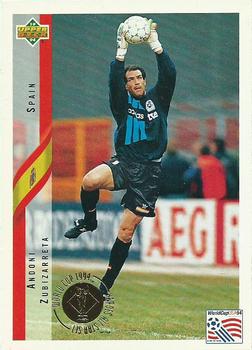 1994 Upper Deck World Cup Heroes and All-Stars #20 Andoni Zubizarreta Front