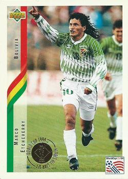 1994 Upper Deck World Cup Heroes and All-Stars #21 Marco Etcheverry Front