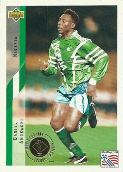 1994 Upper Deck World Cup Heroes and All-Stars #30 Daniel Amokachi Front