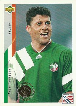 1994 Upper Deck World Cup Heroes and All-Stars #37 Andy Townsend Front