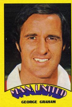1974-75 A&BC Chewing Gum #38 George Graham Front