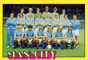 1974-75 A&BC Chewing Gum #42 Manchester City Team Front