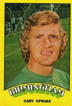1974-75 A&BC Chewing Gum #50 Gary Sprake Front