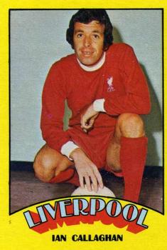 1974-75 A&BC Chewing Gum #70 Ian Callaghan Front