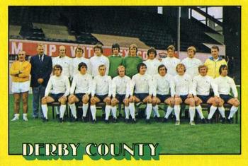 1974-75 A&BC Chewing Gum #74 Derby County Team Front