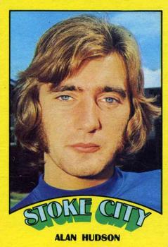 1974-75 A&BC Chewing Gum #95 Alan Hudson Front
