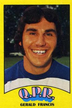 1974-75 A&BC Chewing Gum #100 Gerry Francis Front