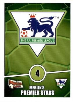 2005-06 Merlin's Premier Stars #4 Frank Lampard Back