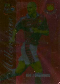 2000 Futera Fans Selection West Ham - Foil #4 Rio Ferdinand Front