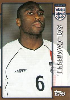 2002 Topps England #16 Sol Campbell Front