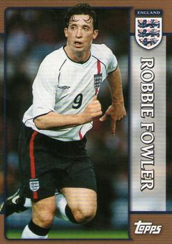 2002 Topps England #27 Robbie Fowler Front