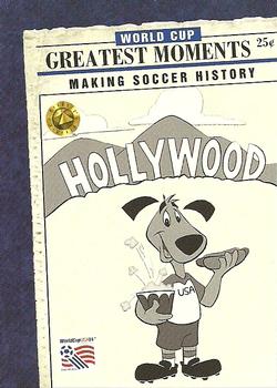 1994 Upper Deck World Cup Toons #101 Making Soccer History - July 17, 1994 Front