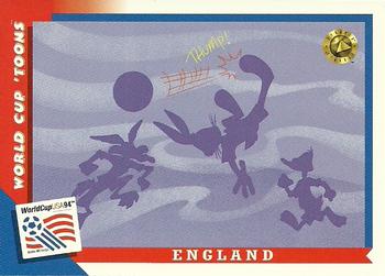 1994 Upper Deck World Cup Toons #43 England - Bugs Front