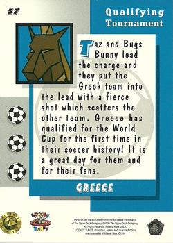 1994 Upper Deck World Cup Toons #57 Greece - Bugs Back
