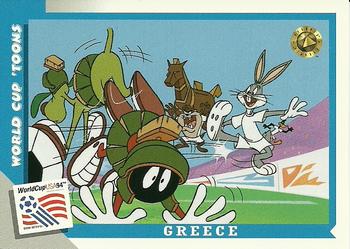 1994 Upper Deck World Cup Toons #57 Greece - Bugs Front