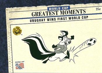 1994 Upper Deck World Cup Toons #87 Uruguay Wins First World Cup - July 30, 1930 Front