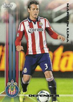 2013 Topps MLS #17 Mario de Luna Front