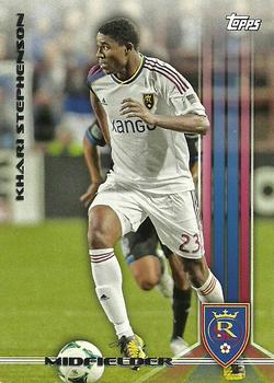 2013 Topps MLS #39 Khari Stephenson Front