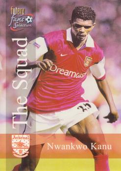 2000 Futera Fans Selection Arsenal #106 Nwankwo Kanu Front