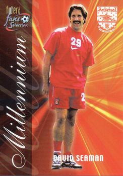 2000 Futera Fans Selection Arsenal #135 David Seaman Front