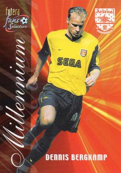 2000 Futera Fans Selection Arsenal #144 Dennis Bergkamp Front